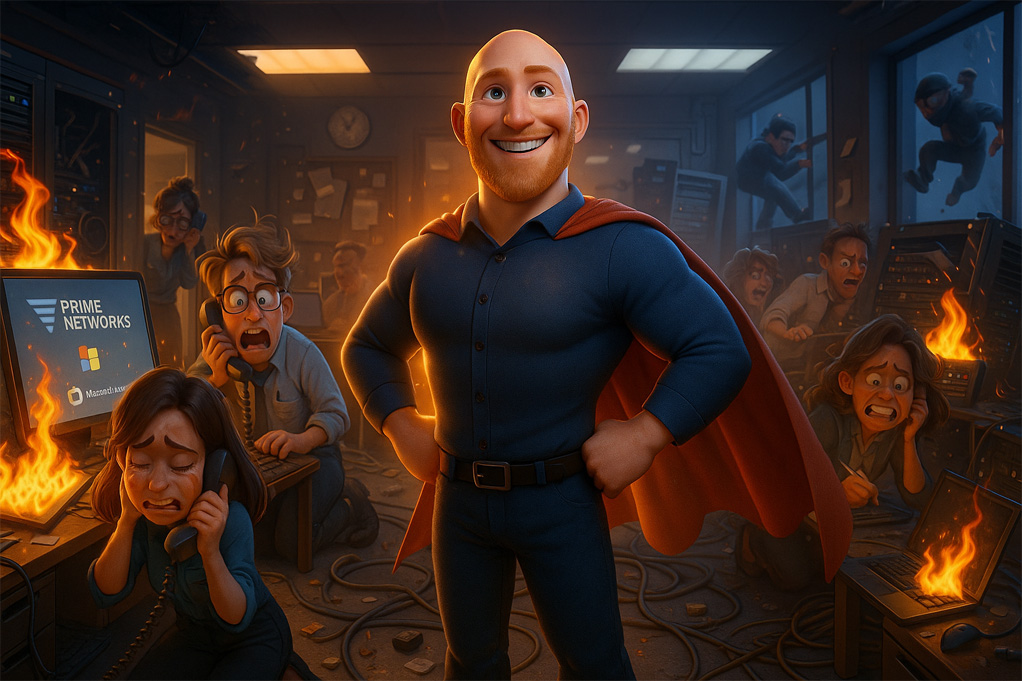 Not All Heroes Wear Capes – Some Carry Laptops